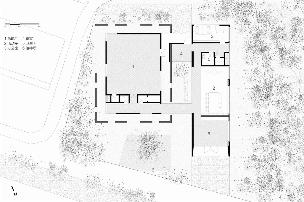 BIM建筑|王户村村民之家：自然原型的延续与重构 / 浙江大学建筑设计研究院