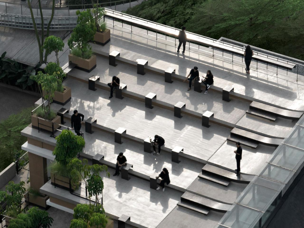 BIM建筑|Aruma 分层花园 / RAD+ar