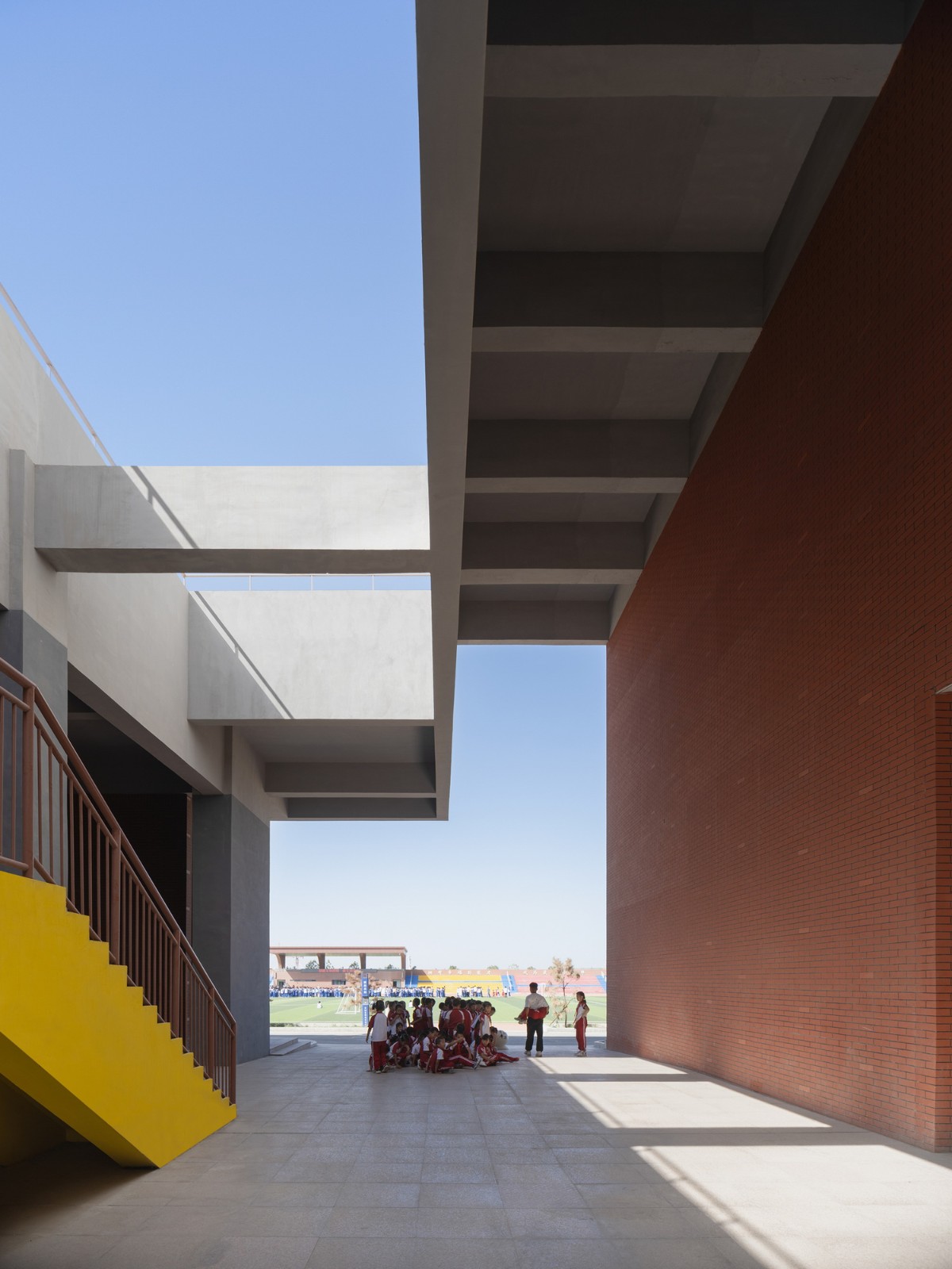 BIM建筑|华山中学博古其校区 / 荣朝晖工作室