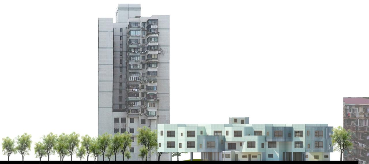 BIM建筑|静安余姚路幼儿园分部 / 刘宇扬建筑事务所