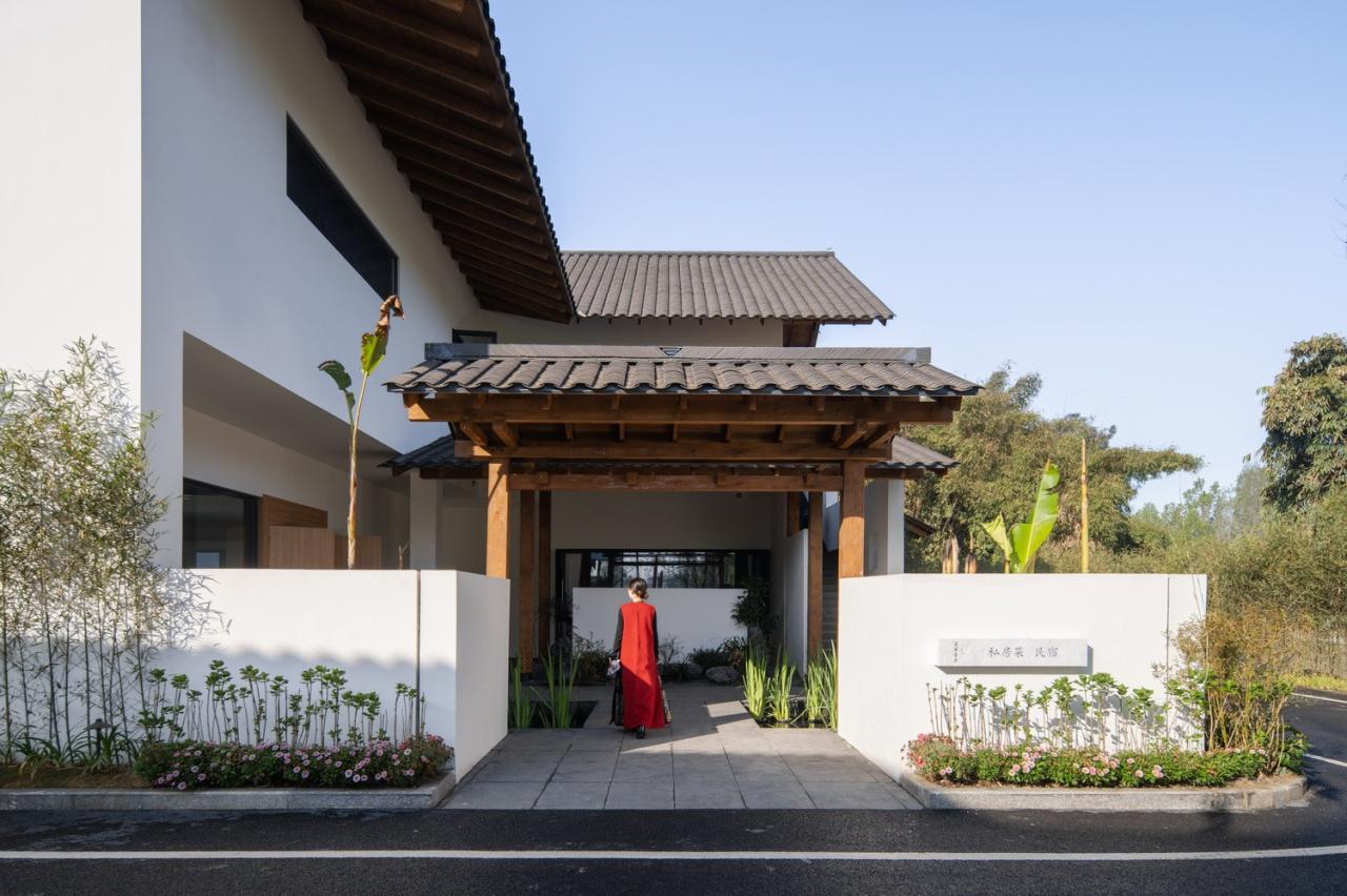 BIM建筑|跨越千年农耕生活的对谈：新都·百草香庐 / 小隐建筑