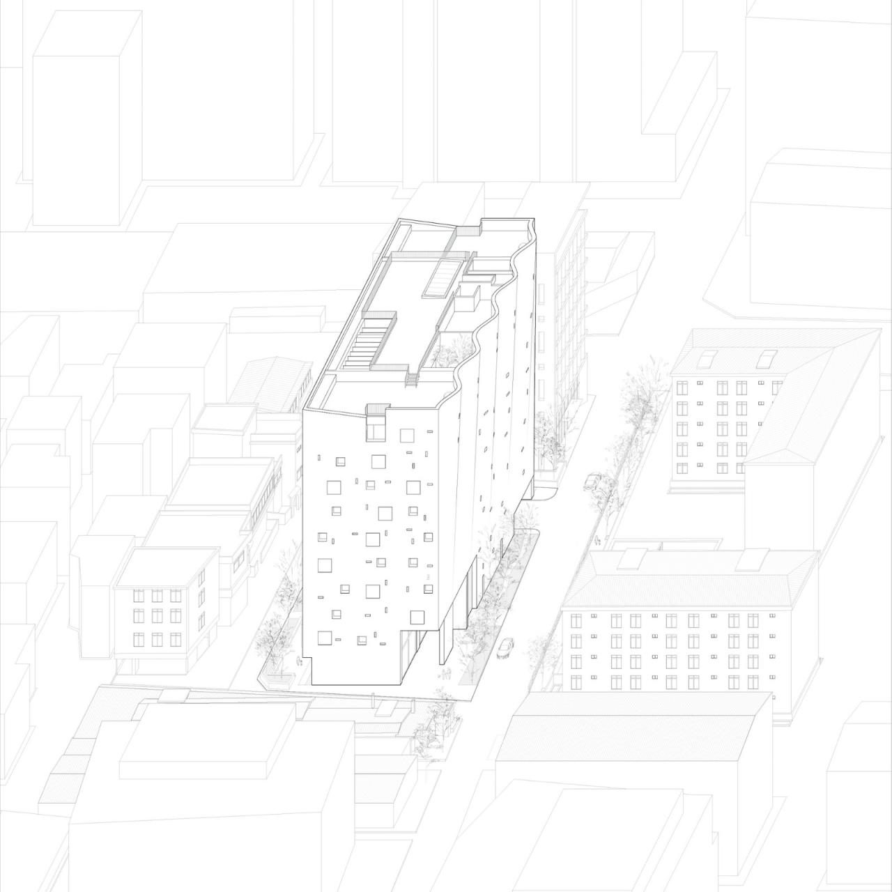 BIM建筑|W‐Mission 总部 / Behet Bondzio Lin Architekten