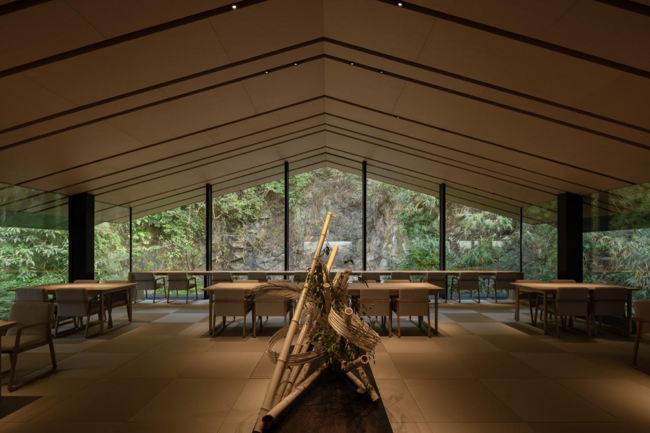 BIM建筑|三亚山谷餐厅（森海·四葉） / PLAT ASIA