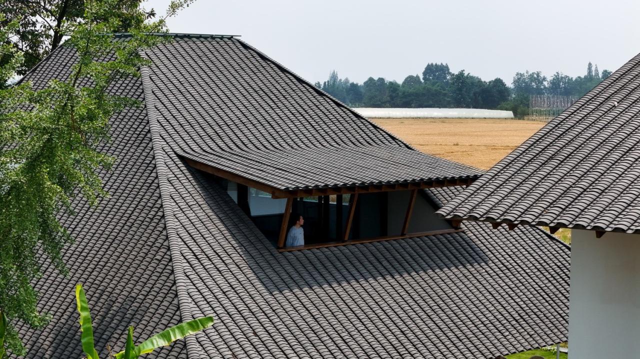 BIM建筑|跨越千年农耕生活的对谈：新都·百草香庐 / 小隐建筑