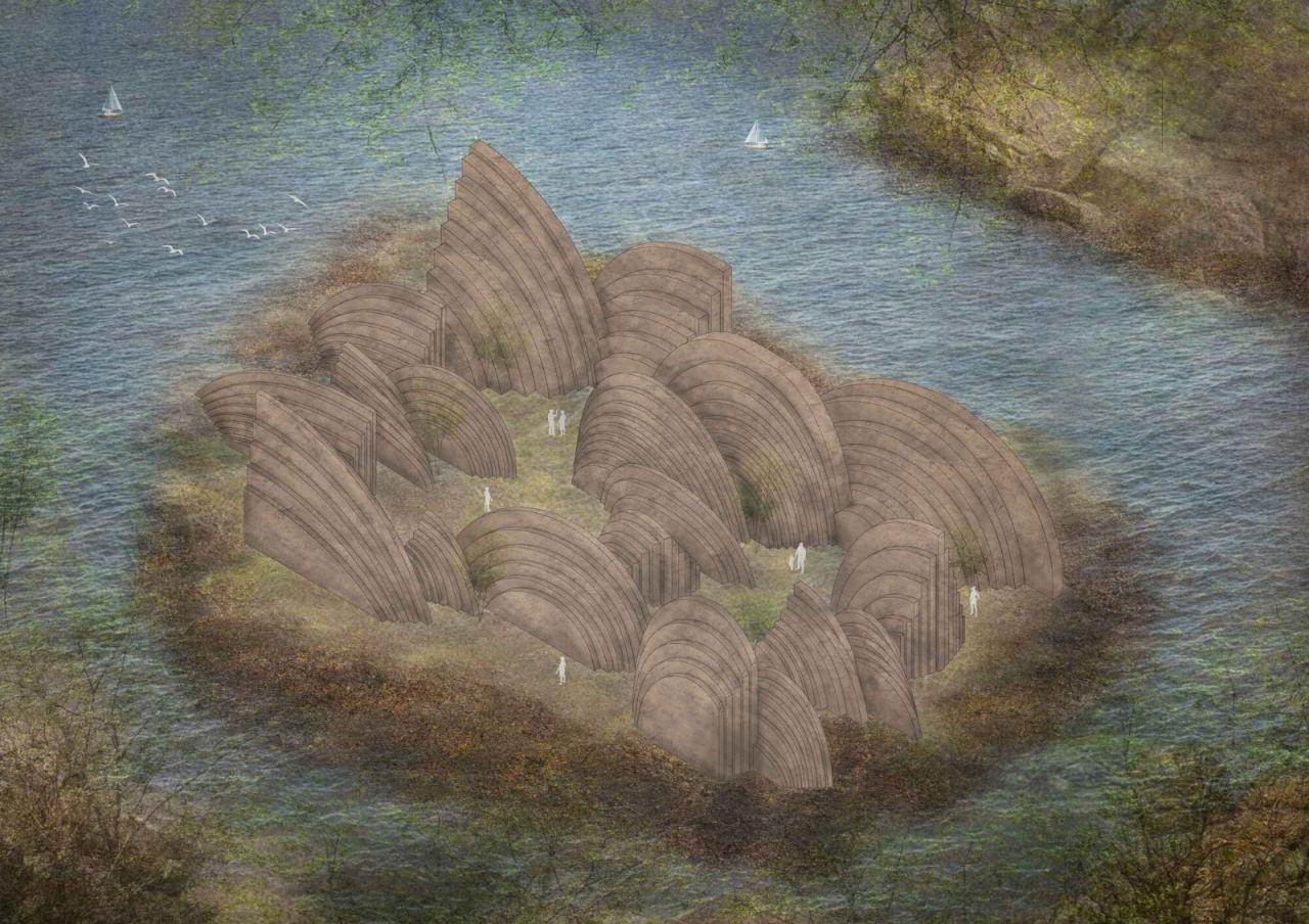 BIM建筑|泰国铝石窟场 / HAS design and research