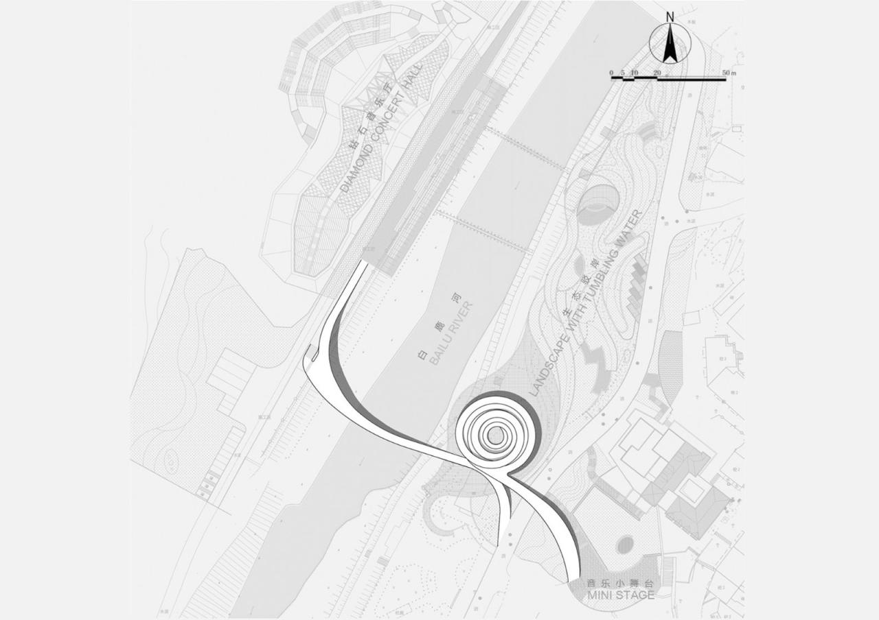 BIM建筑|音缘桥 / 成都中筑华恺建筑设计