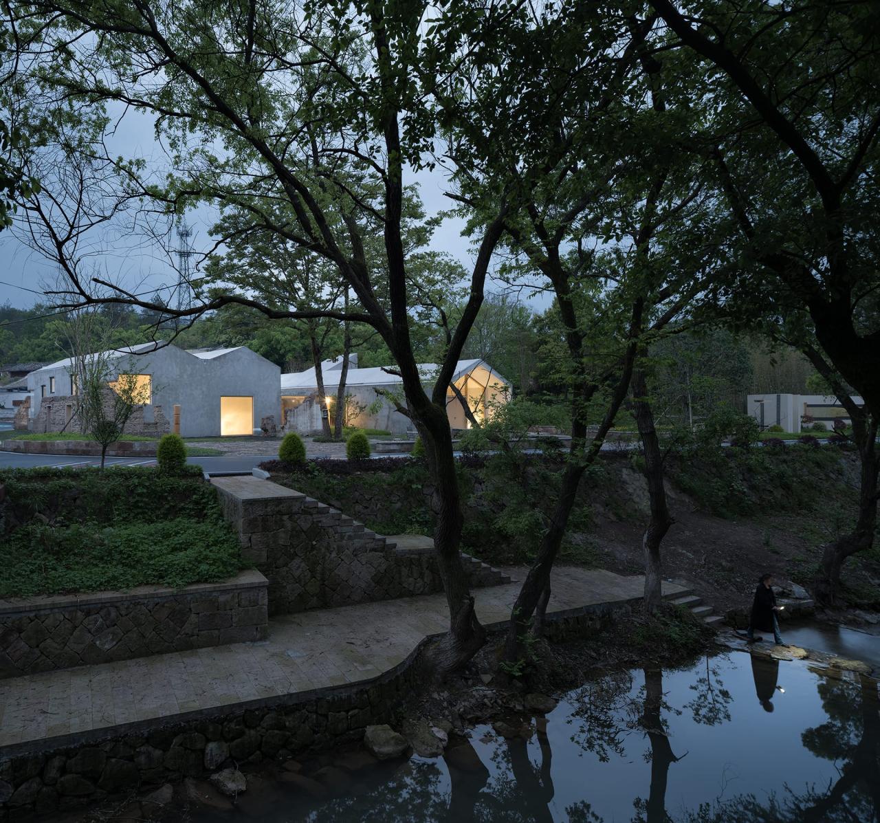 BIM建筑|王户村村民之家：自然原型的延续与重构 / 浙江大学建筑设计研究院