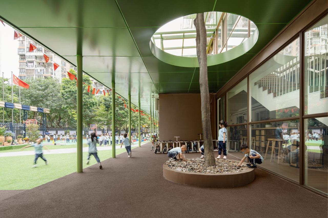 BIM建筑|深圳市碧榕湾幼儿园改造 / 不也设计工作室