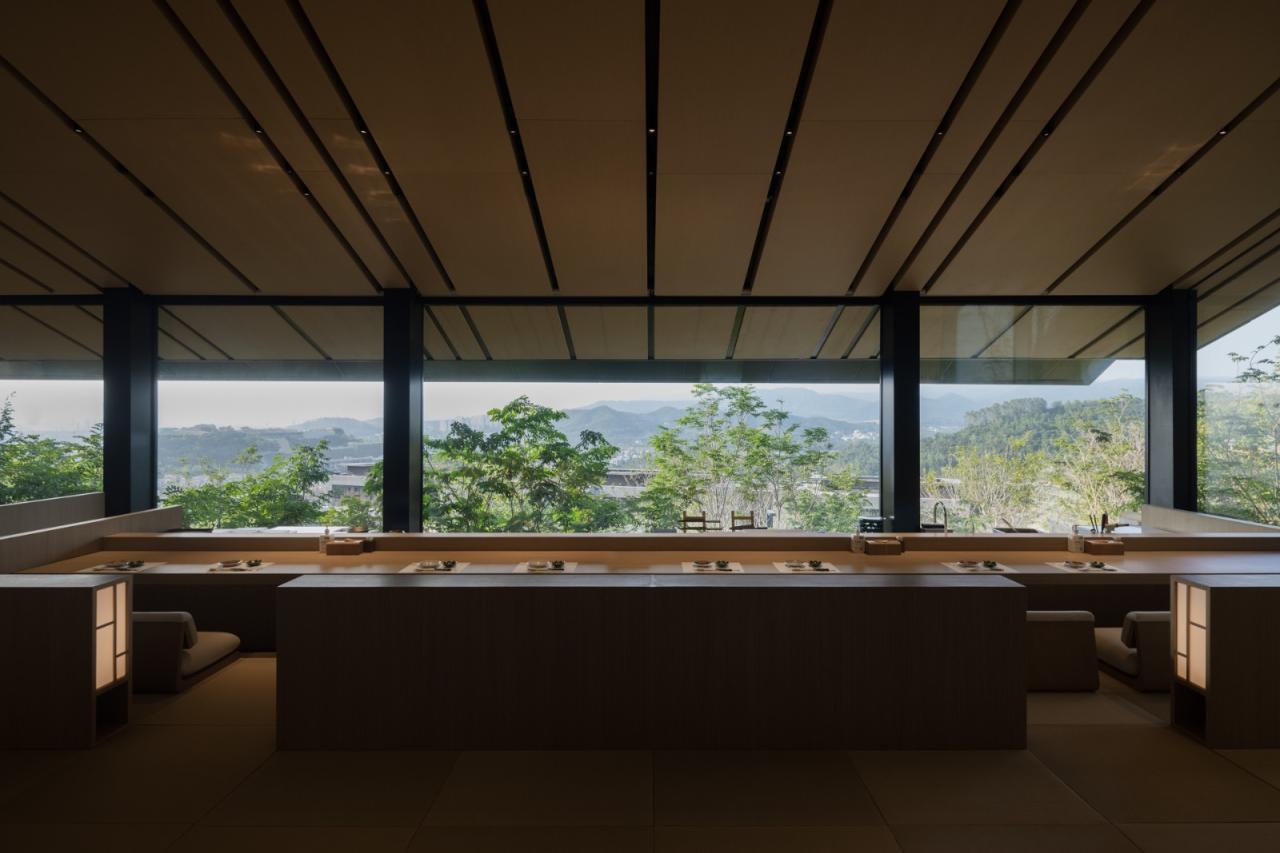 BIM建筑|三亚山谷餐厅（森海·四葉） / PLAT ASIA