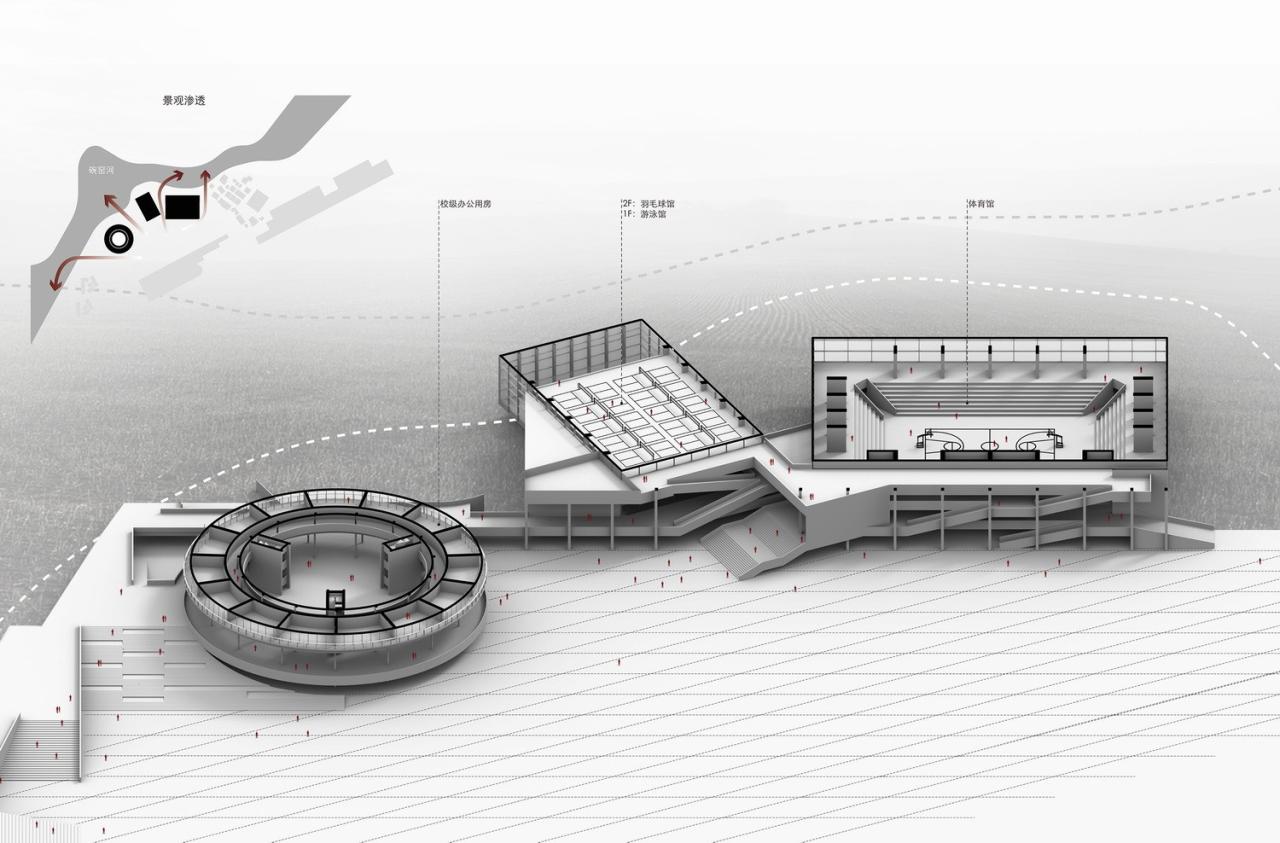 BIM建筑|延绵川津，城乡共生：深圳职业技术大学深汕校区 / 汤桦建筑设计
