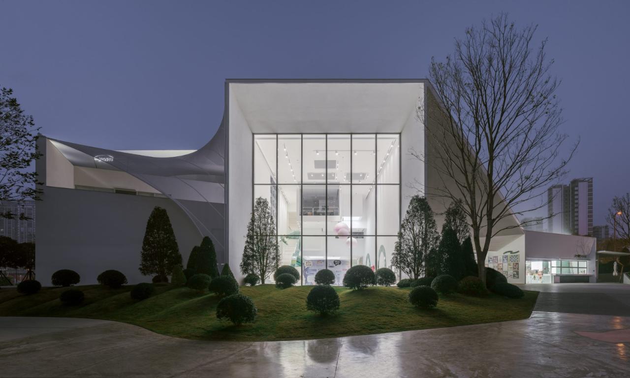 BIM建筑|麓湖一片森林儿童博物馆 / 大料建筑