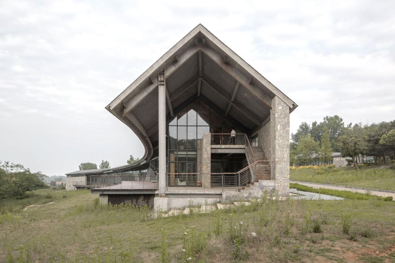 BIM建筑|驻龙山游客中心 / Aurelien Chen