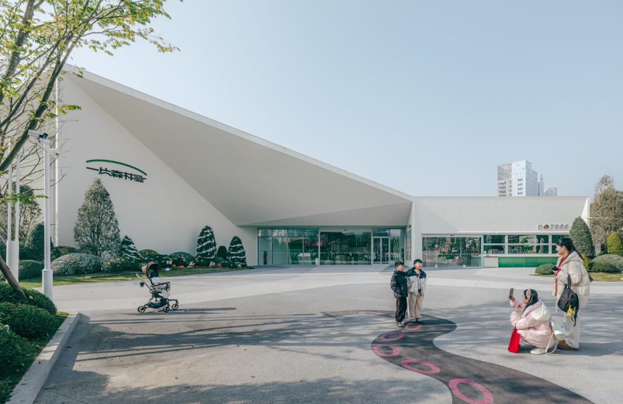 BIM建筑|麓湖一片森林儿童博物馆 / 大料建筑