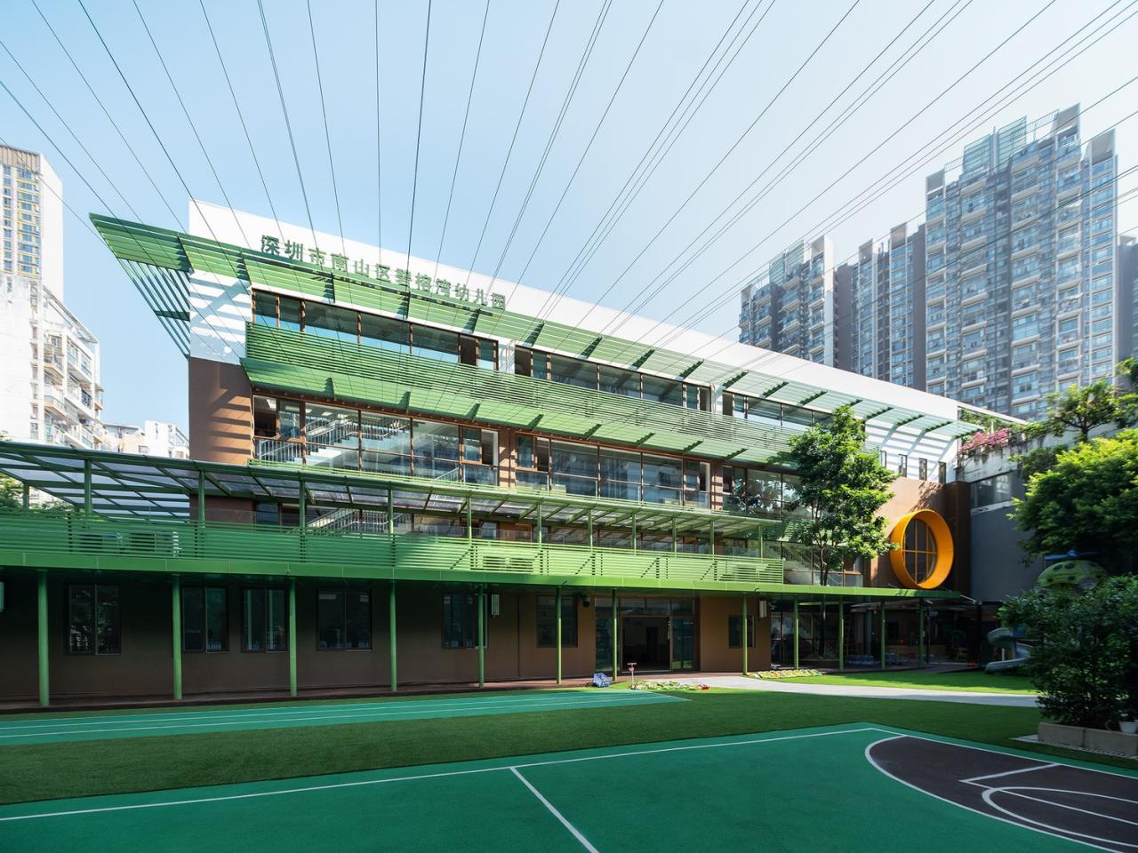 BIM建筑|深圳市碧榕湾幼儿园改造 / 不也设计工作室