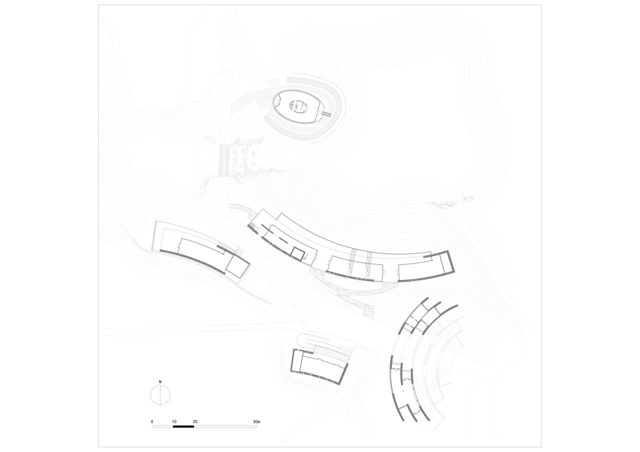 BIM建筑|驻龙山游客中心 / Aurelien Chen