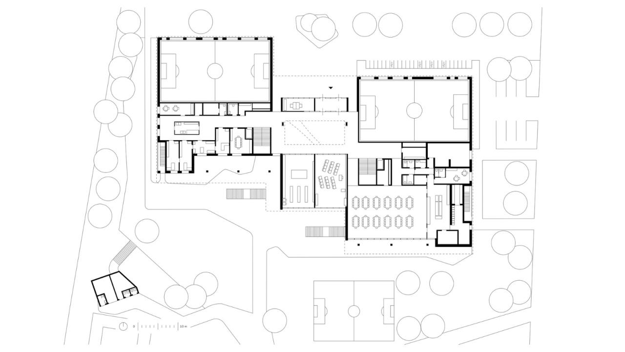 BIM建筑|Leopold Kohr-Straße 中小学 / Franz&Sue