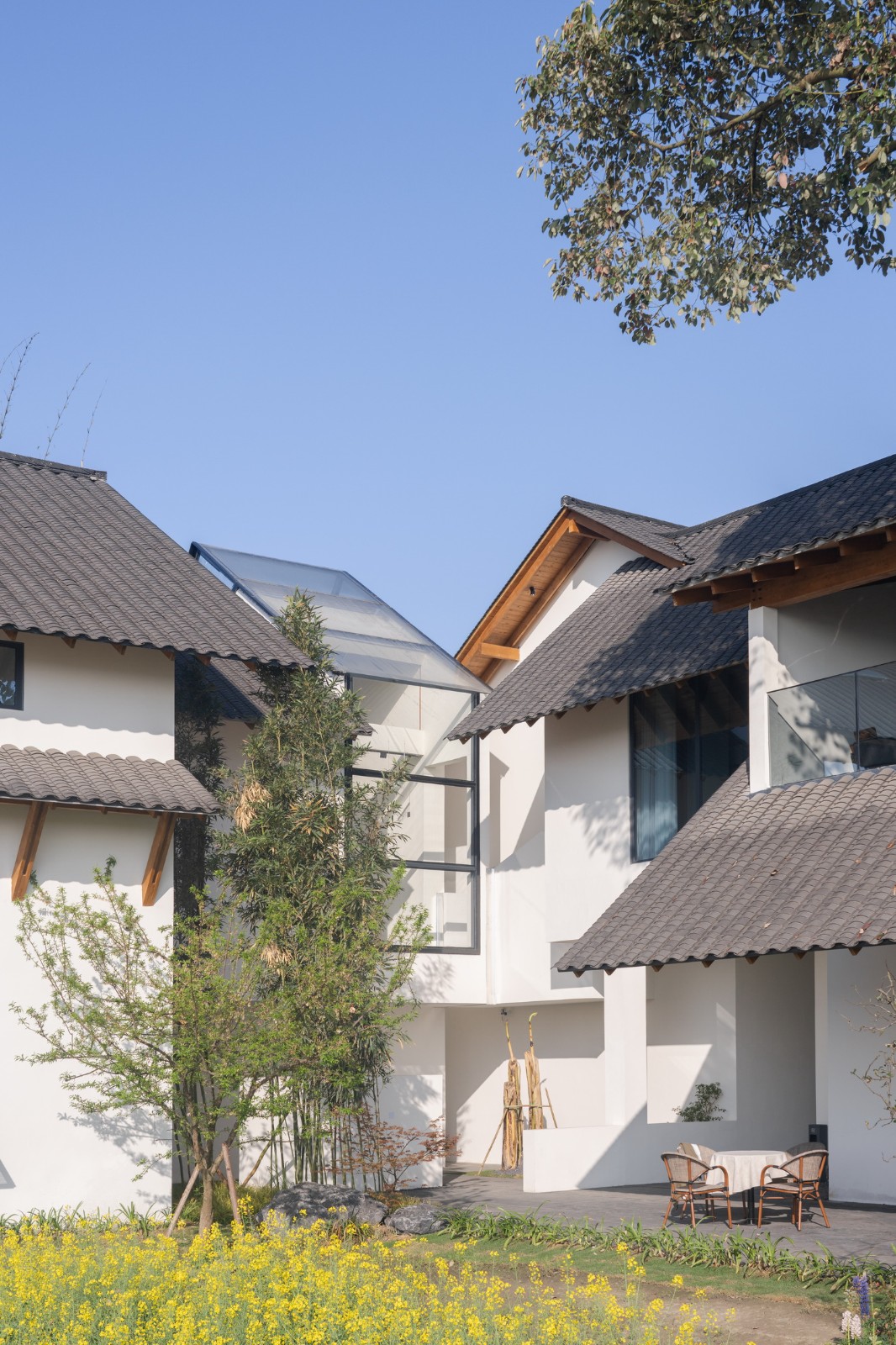 BIM建筑|跨越千年农耕生活的对谈：新都·百草香庐 / 小隐建筑