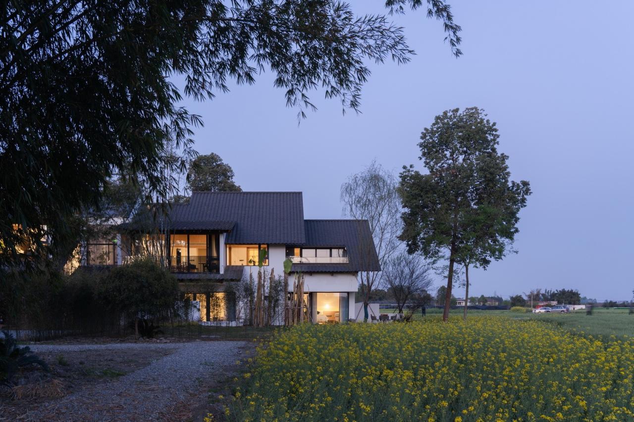 BIM建筑|跨越千年农耕生活的对谈：新都·百草香庐 / 小隐建筑