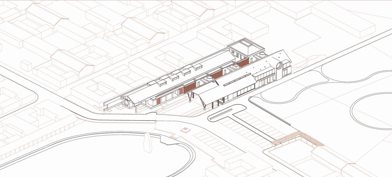 BIM建筑|李桂芬乡村综合体 / 山东省城乡规划设计研究院有限公司建筑创作中心