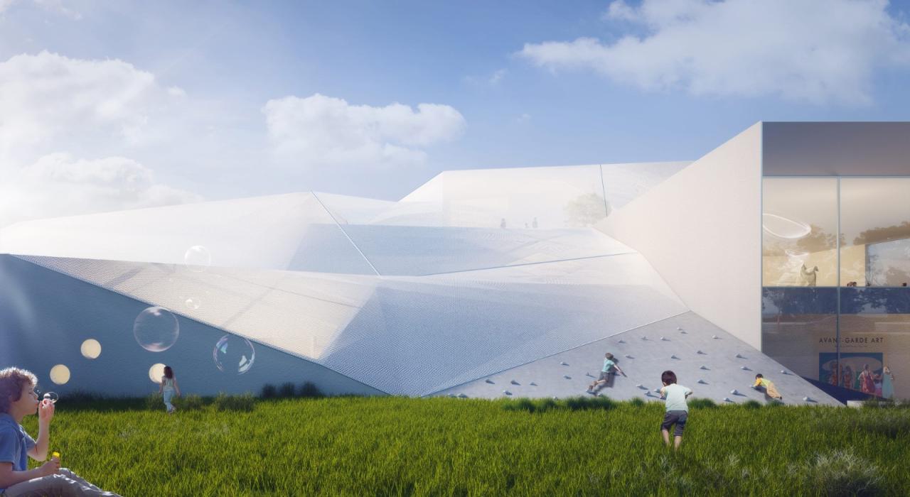 BIM建筑|麓湖一片森林儿童博物馆 / 大料建筑