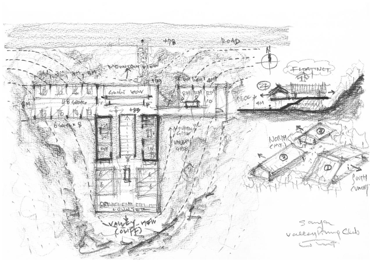 BIM建筑|三亚山谷餐厅（森海·四葉） / PLAT ASIA