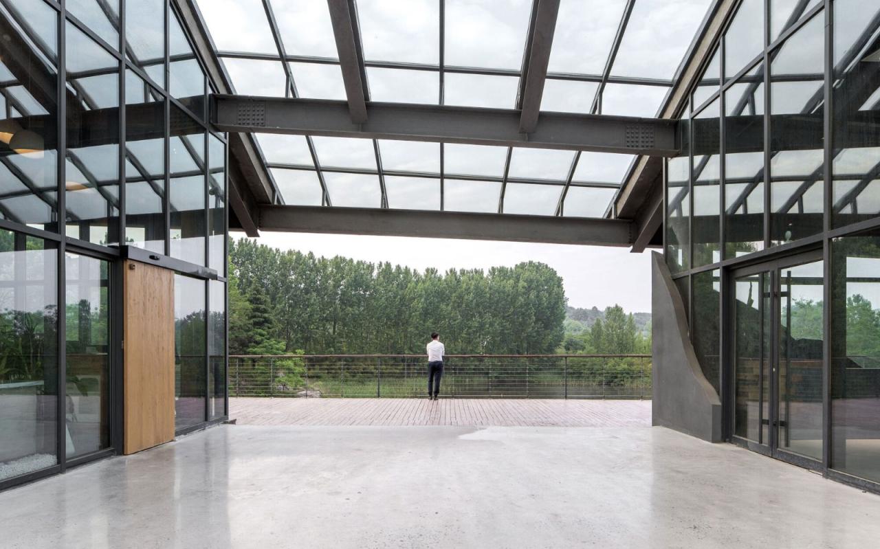 BIM建筑|驻龙山游客中心 / Aurelien Chen