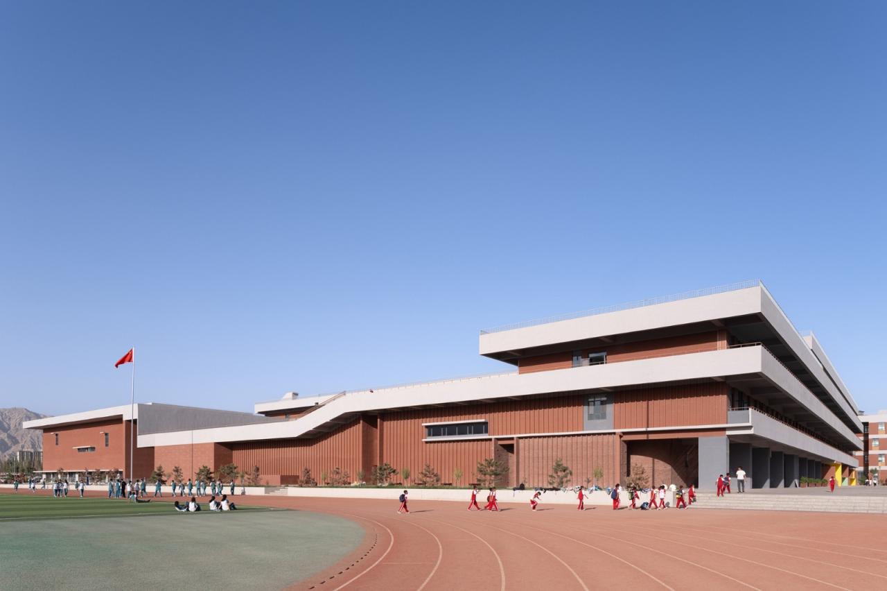 BIM建筑|华山中学博古其校区 / 荣朝晖工作室