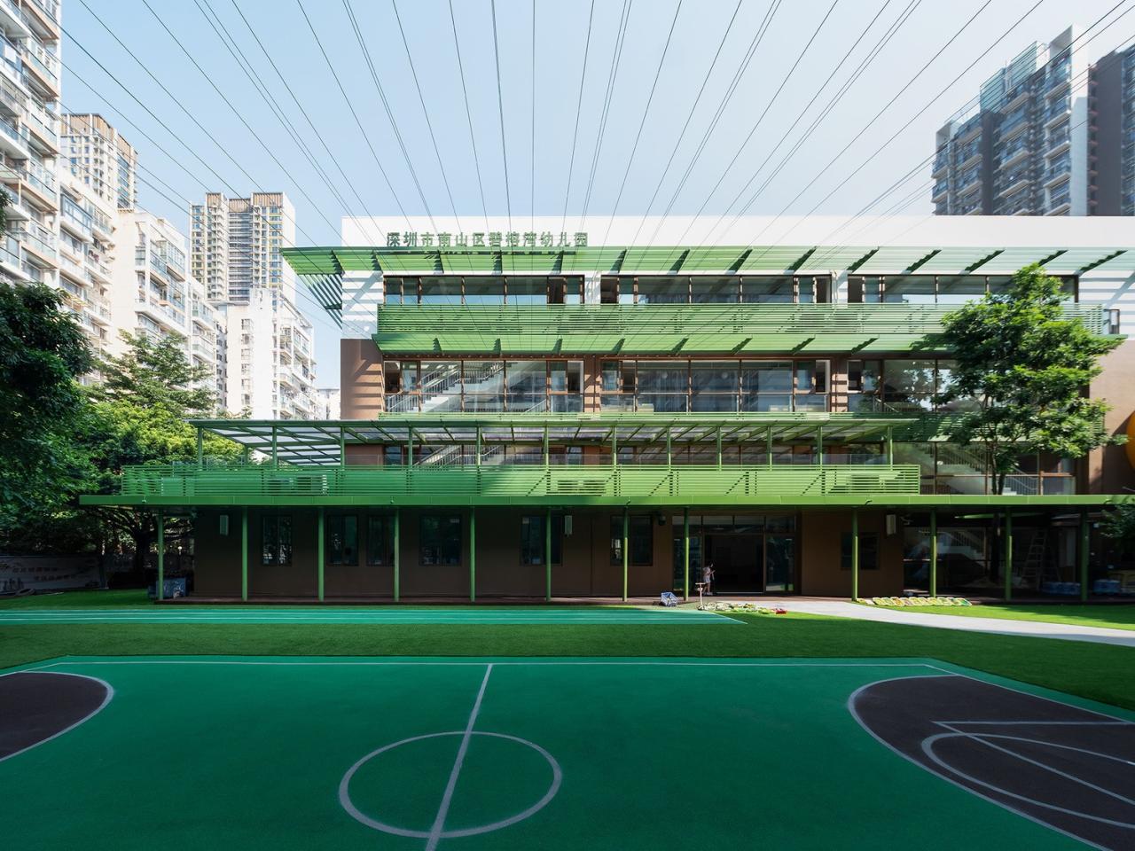 BIM建筑|深圳市碧榕湾幼儿园改造 / 不也设计工作室