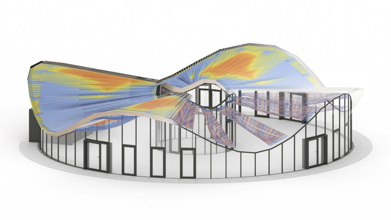 BIM建筑|混合亚麻展馆 / ICD/ITKE/IntCDC 斯图加特大学