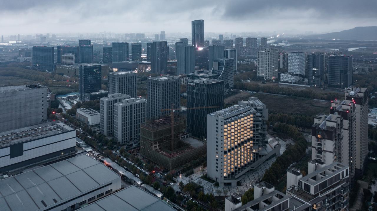 BIM建筑|南京未来科技城人才公寓 / 中锐华东荣朝晖工作室