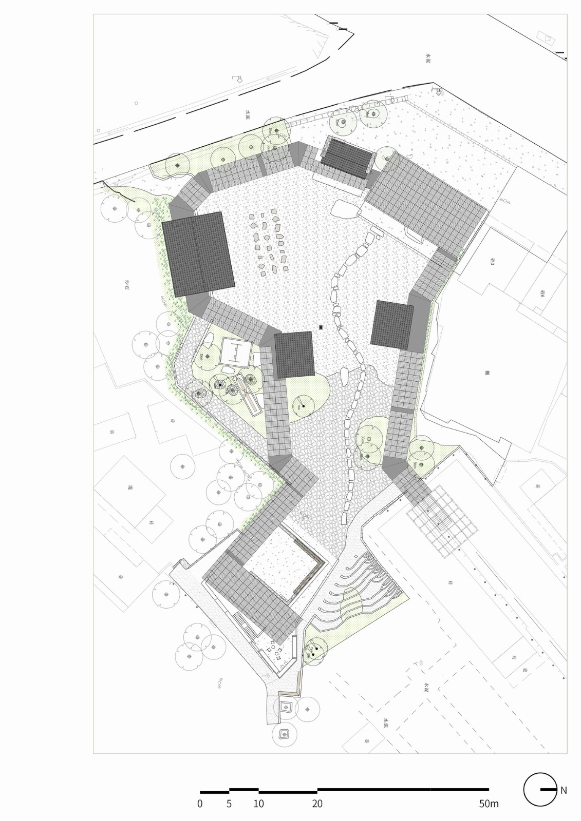 BIM建筑|瑶客共生广场 / 有限设计工作室