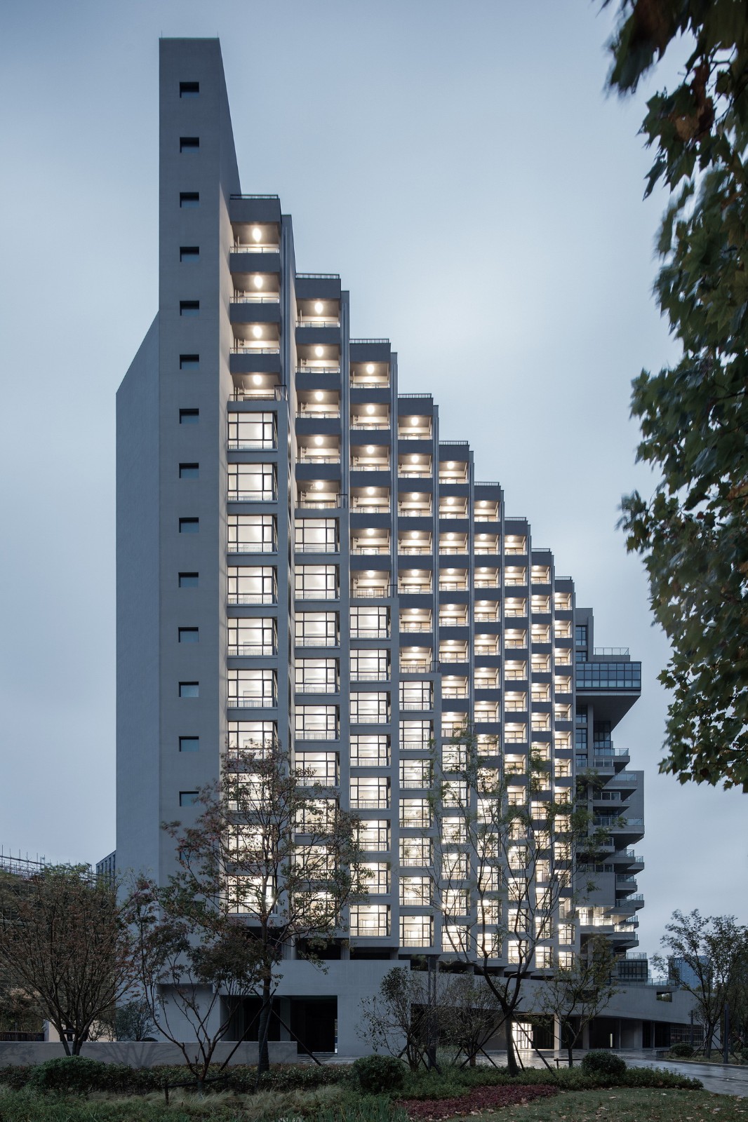 BIM建筑|南京未来科技城人才公寓 / 中锐华东荣朝晖工作室