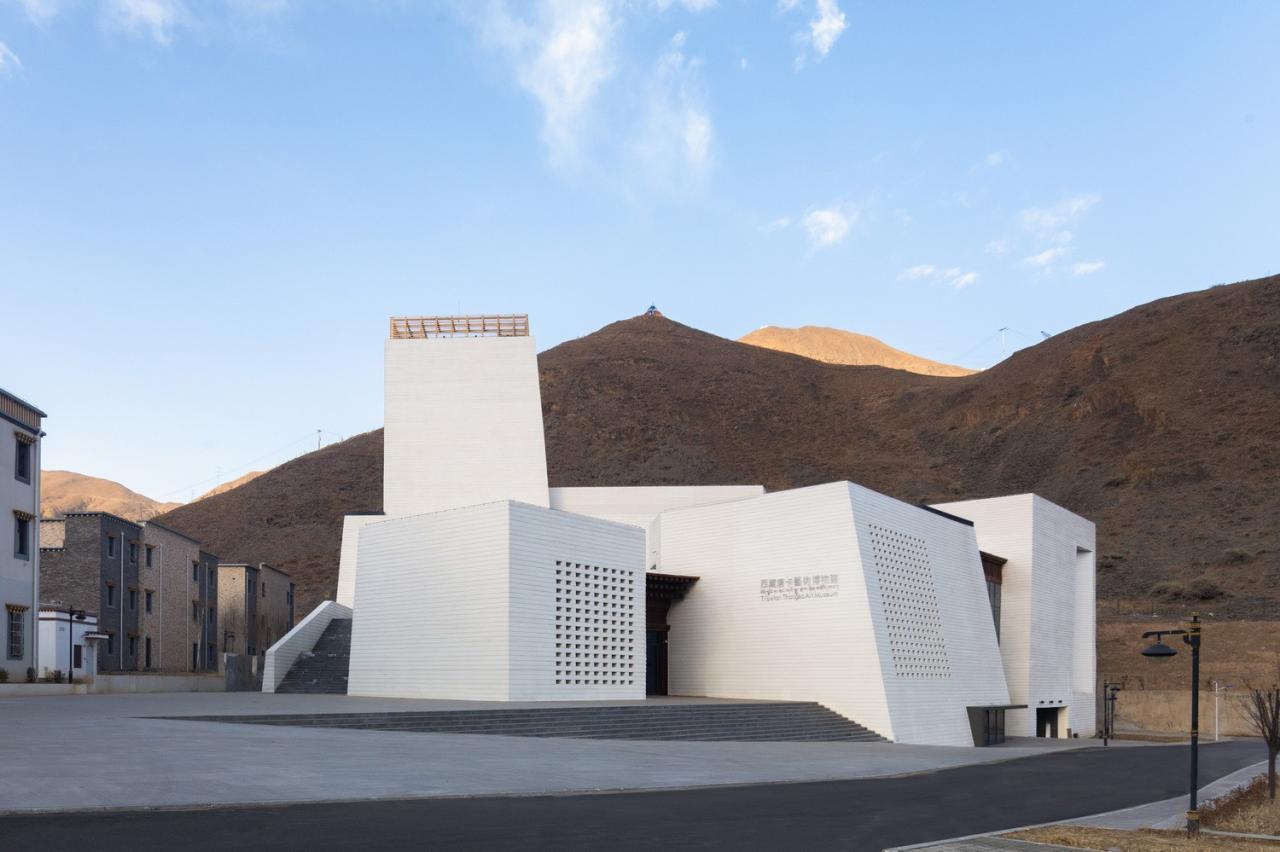 BIM建筑|西藏唐卡艺术博物馆 / AND Studio
