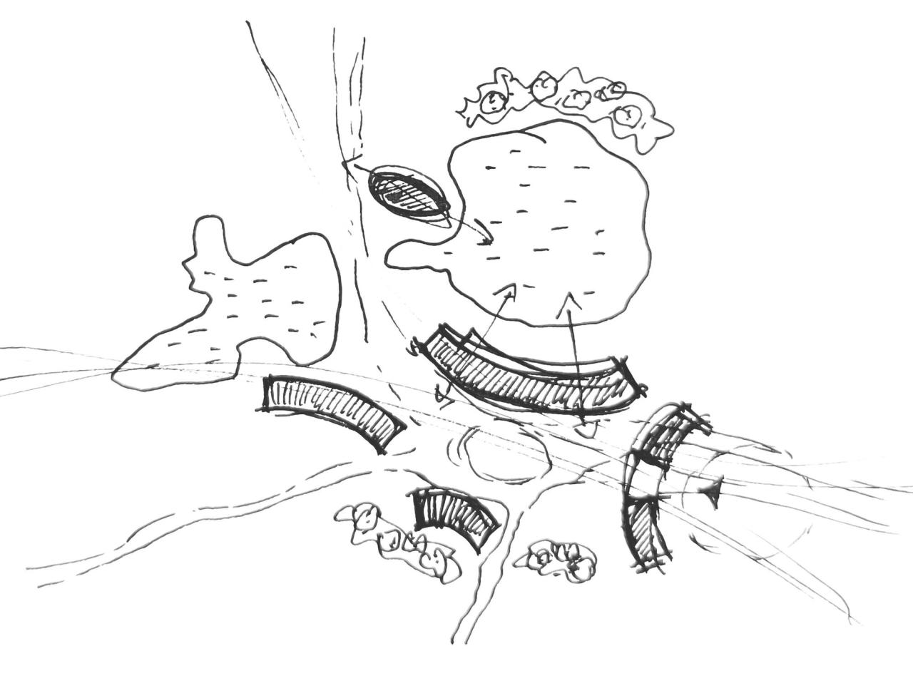 BIM建筑|驻龙山游客中心 / Aurelien Chen