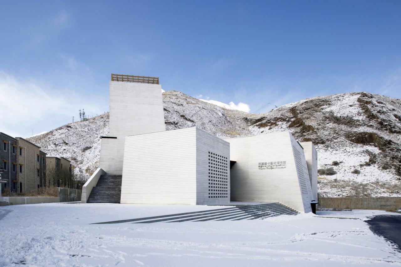 BIM建筑|西藏唐卡艺术博物馆 / AND Studio