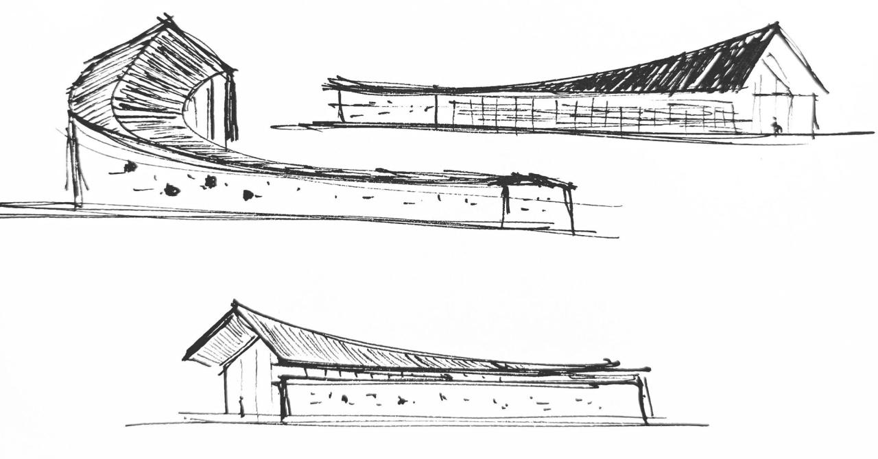 BIM建筑|驻龙山游客中心 / Aurelien Chen