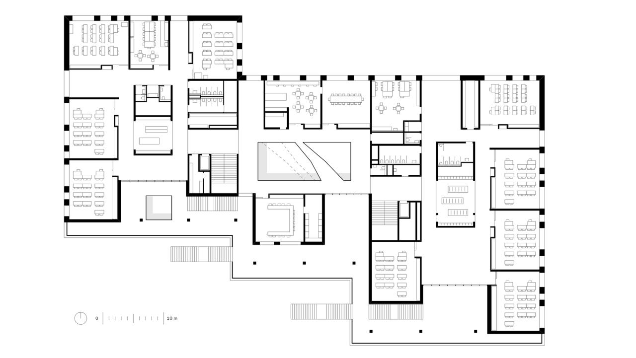 BIM建筑|Leopold Kohr-Straße 中小学 / Franz&Sue