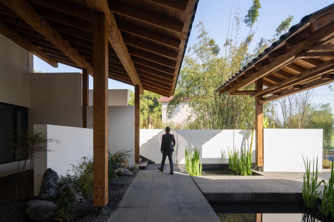 BIM建筑|跨越千年农耕生活的对谈：新都·百草香庐 / 小隐建筑