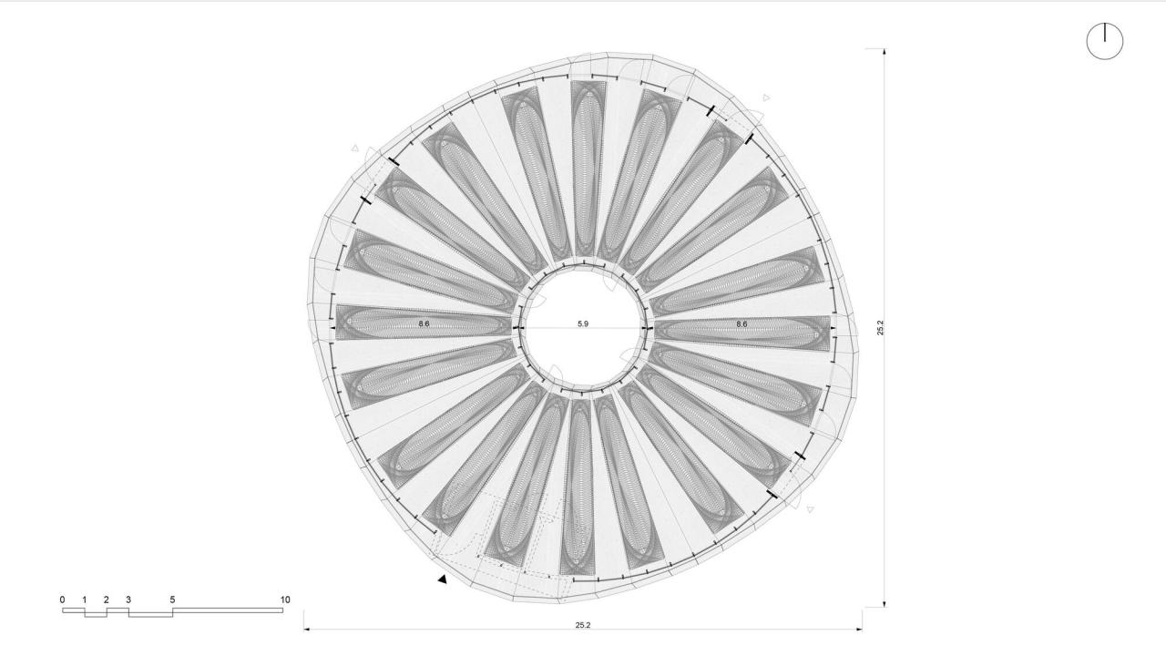 BIM建筑|混合亚麻展馆 / ICD/ITKE/IntCDC 斯图加特大学