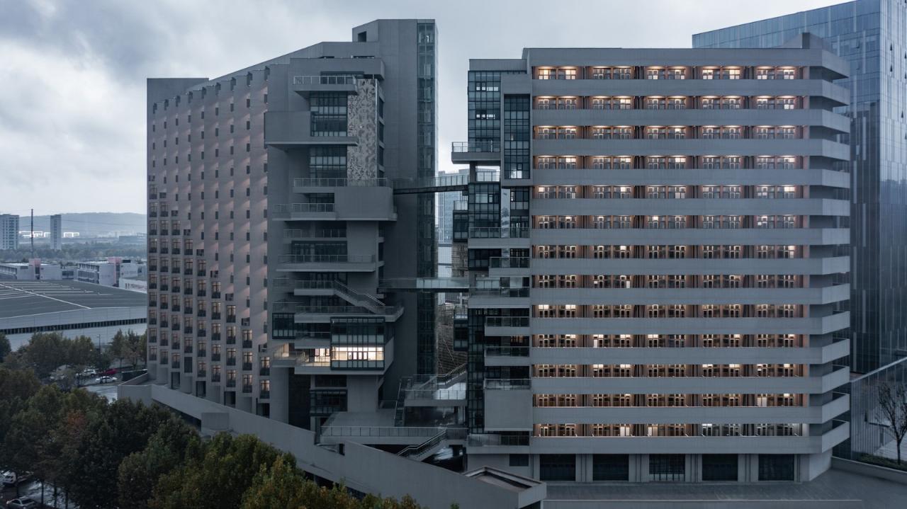 BIM建筑|南京未来科技城人才公寓 / 中锐华东荣朝晖工作室