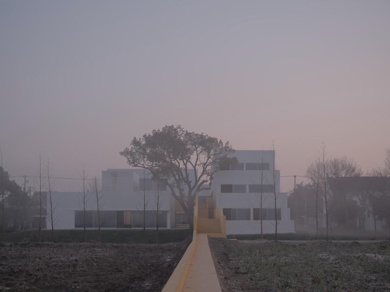 BIM建筑|“q” Center —上海廊下村民活动中心 / Atelier tf + ppas