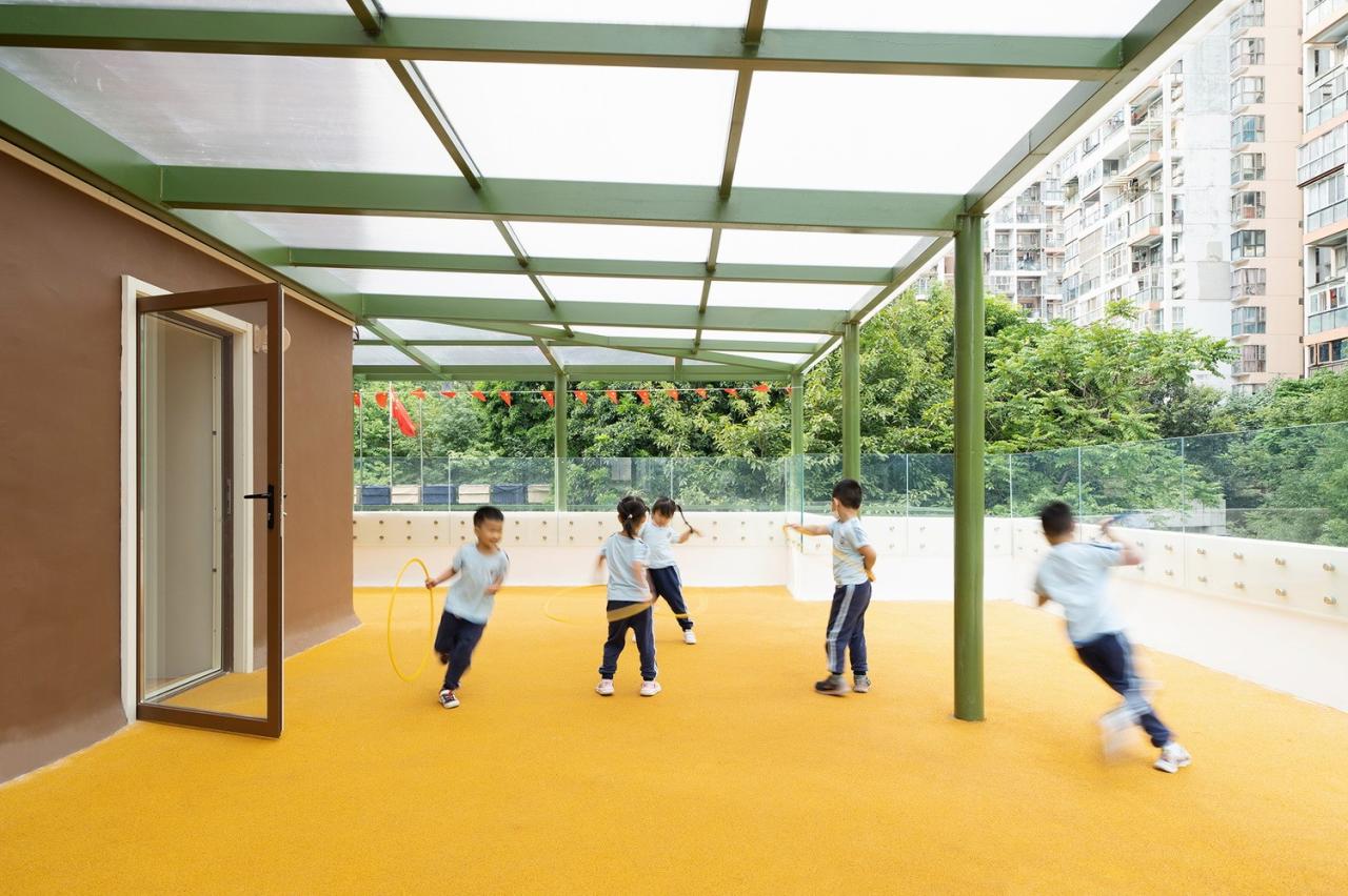 BIM建筑|深圳市碧榕湾幼儿园改造 / 不也设计工作室