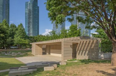 BIM建筑|生态矩阵，呼吸网亭 / Soltozibin Architects-BIM建筑网