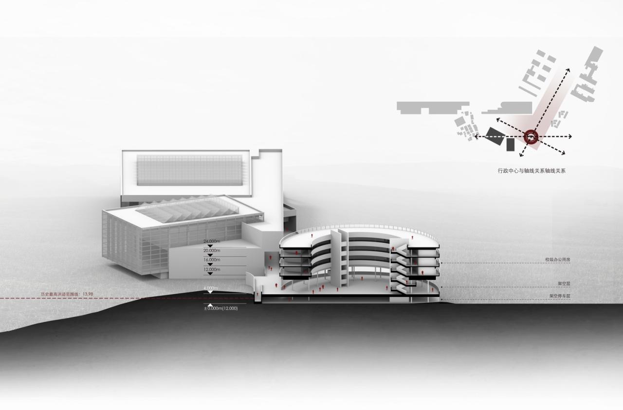 BIM建筑|延绵川津，城乡共生：深圳职业技术大学深汕校区 / 汤桦建筑设计