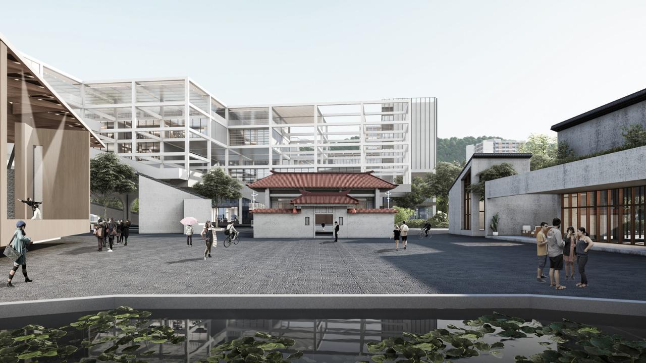 BIM建筑|延绵川津，城乡共生：深圳职业技术大学深汕校区 / 汤桦建筑设计