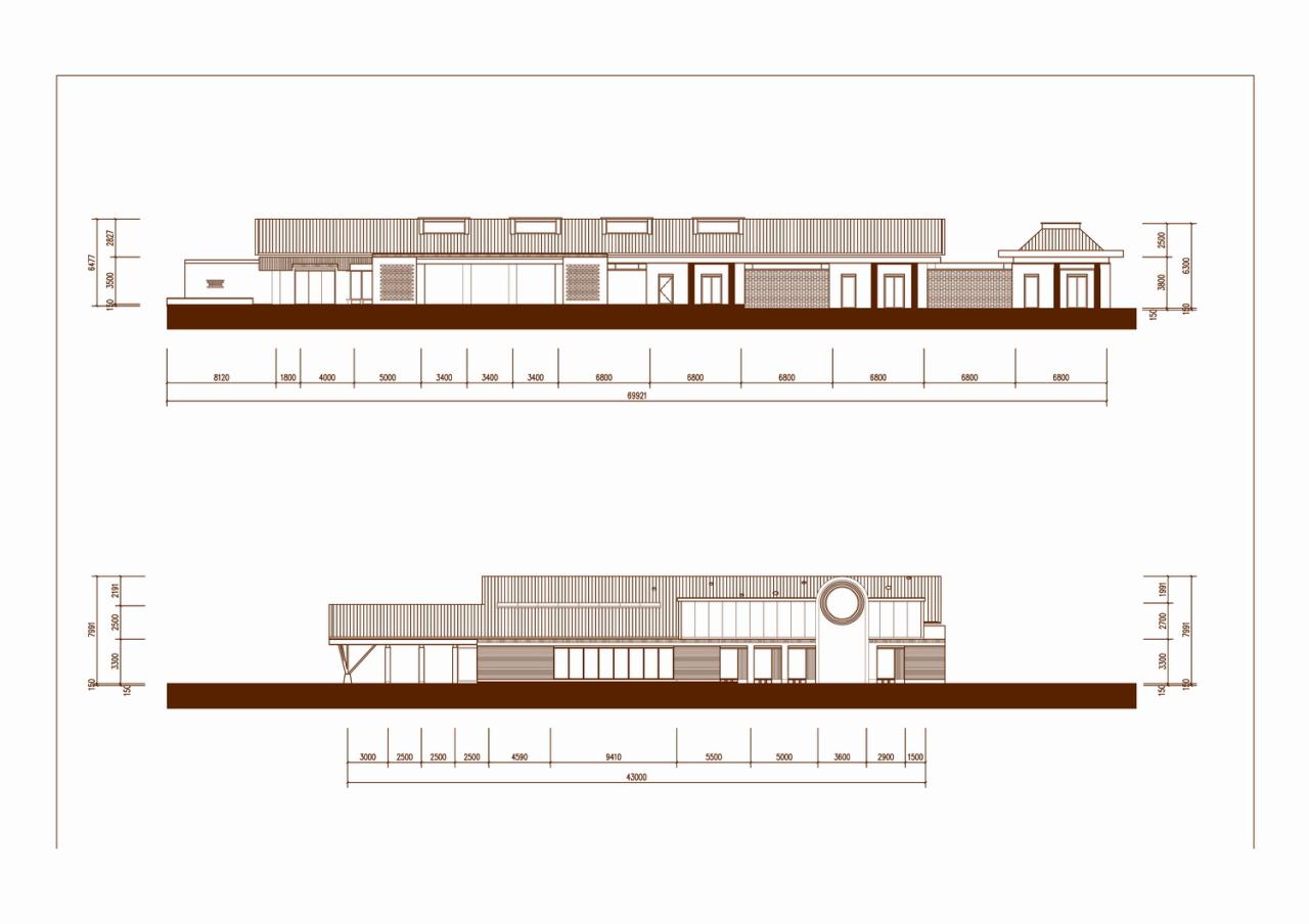 BIM建筑|李桂芬乡村综合体 / 山东省城乡规划设计研究院有限公司建筑创作中心