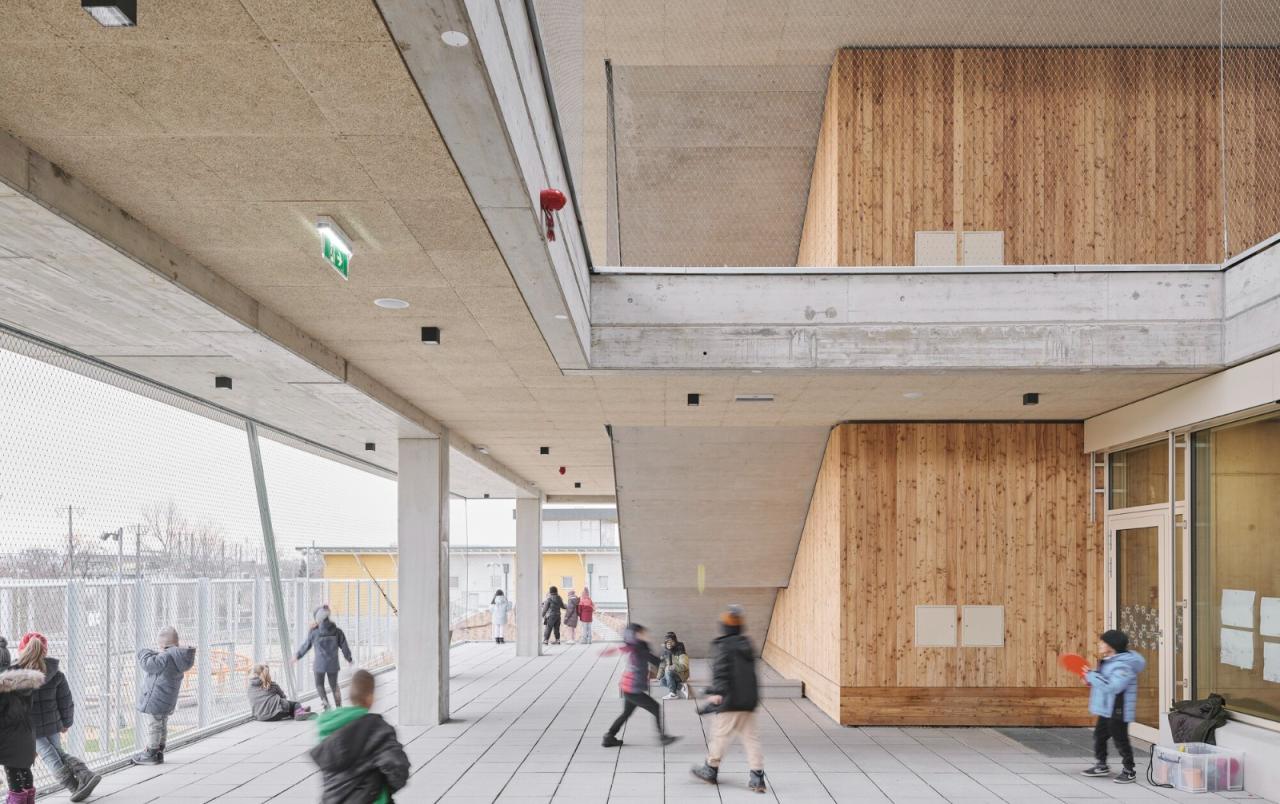 BIM建筑|Leopold Kohr-Straße 中小学 / Franz&Sue