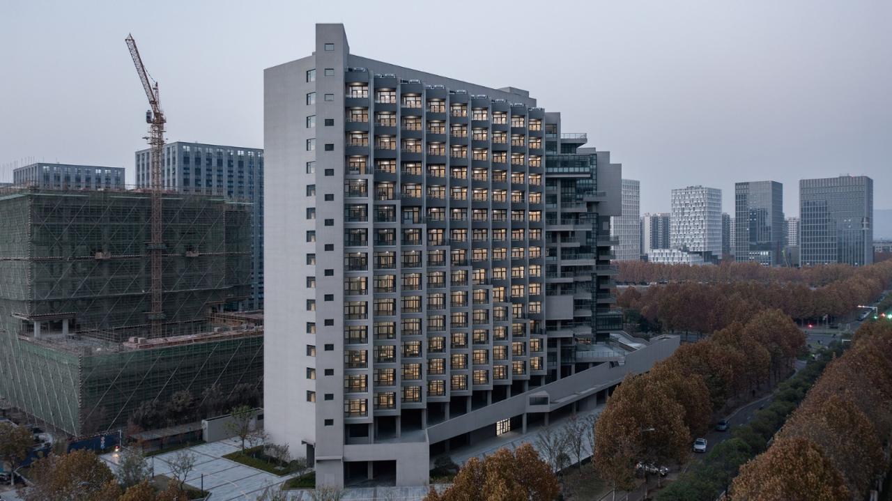 BIM建筑|南京未来科技城人才公寓 / 中锐华东荣朝晖工作室