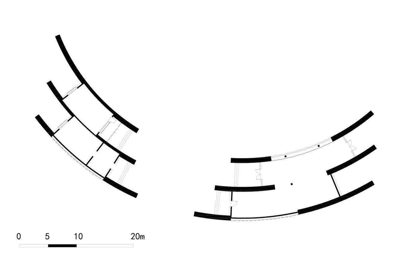 BIM建筑|驻龙山游客中心 / Aurelien Chen