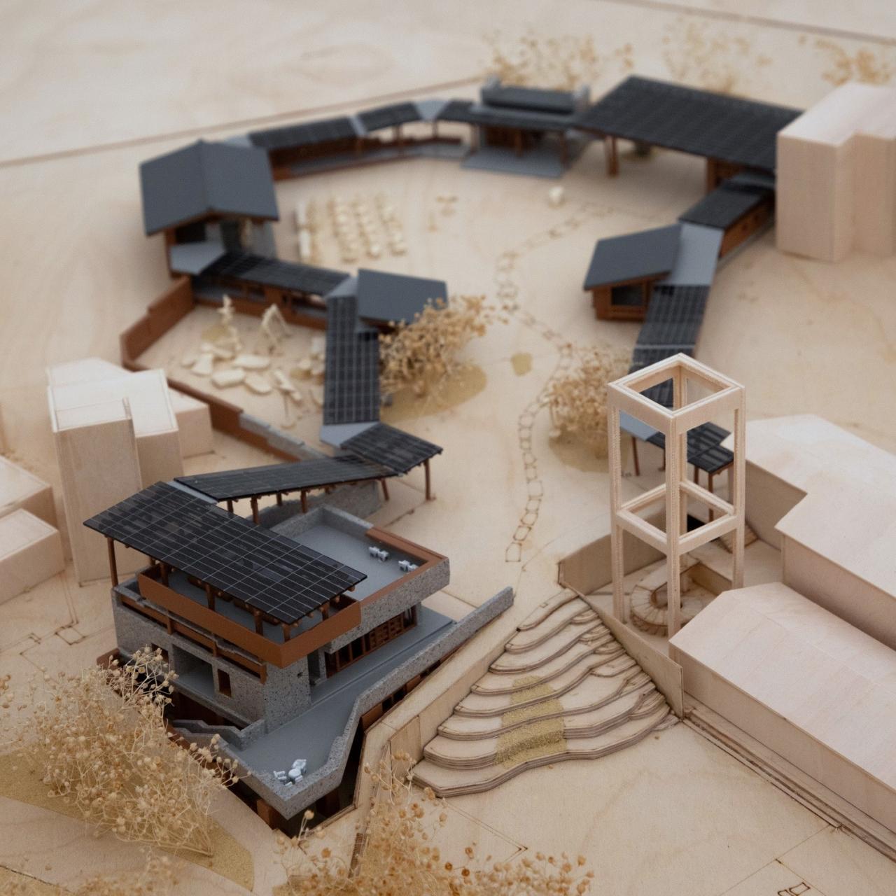 BIM建筑|瑶客共生广场 / 有限设计工作室